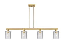 Innovations Lighting 716-4I-BB-G112 - Cobbleskill - 4 Light - 48 inch - Brushed Brass - Stem hung - Island Light