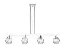 Innovations Lighting 716-4I-PC-G1215-6 - Athens Water Glass - 4 Light - 49 inch - Polished Chrome - Stem hung - Island Light