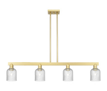 Innovations Lighting 716-4I-SG-G559-5SDY - Bridal Veil - 4 Light - 48 inch - Satin Gold - Stem hung - Island Light