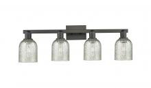 Innovations Lighting 716-4W-BK-G259 - Caledonia - 4 Light - 32 inch - Matte Black - Bath Vanity Light