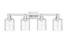 Innovations Lighting 716-4W-SN-G1113 - Cobbleskill - 4 Light - 32 inch - Brushed Satin Nickel - Bath Vanity Light