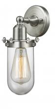 Innovations Lighting 900-1W-SN-CE231-SN-CL-LED - Centri - 1 Light - 5 inch - Brushed Satin Nickel - Sconce