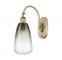 Innovations Lighting 918-1W-BB-G480-6SL - Brookhaven Almond - 1 Light - 6 inch - Brushed Brass - Sconce