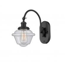 Innovations Lighting 918-1W-BK-G534 - Oxford - 1 Light - 8 inch - Matte Black - Sconce