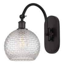 Innovations Lighting 918-1W-OB-G122C-8CL - Athens - 1 Light - 8 inch - Oil Rubbed Bronze - Sconce