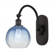 Innovations Lighting 918-1W-OB-G483-8SB - Brookhaven Globe - 1 Light - 8 inch - Oil Rubbed Bronze - Sconce