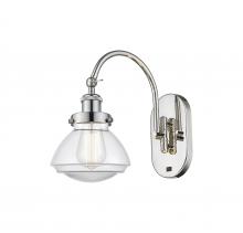 Innovations Lighting 918-1W-PN-G322 - Olean - 1 Light - 7 inch - Polished Nickel - Sconce