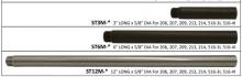 Innovations Lighting ST-12M-BB - 5/8" Threaded Replacement Stems