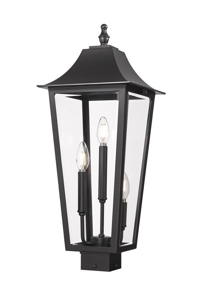 3 Light Outdoor Post Mount Fixture