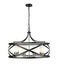 Z-Lite 481P30-MB-BN - 8 Light Chandelier