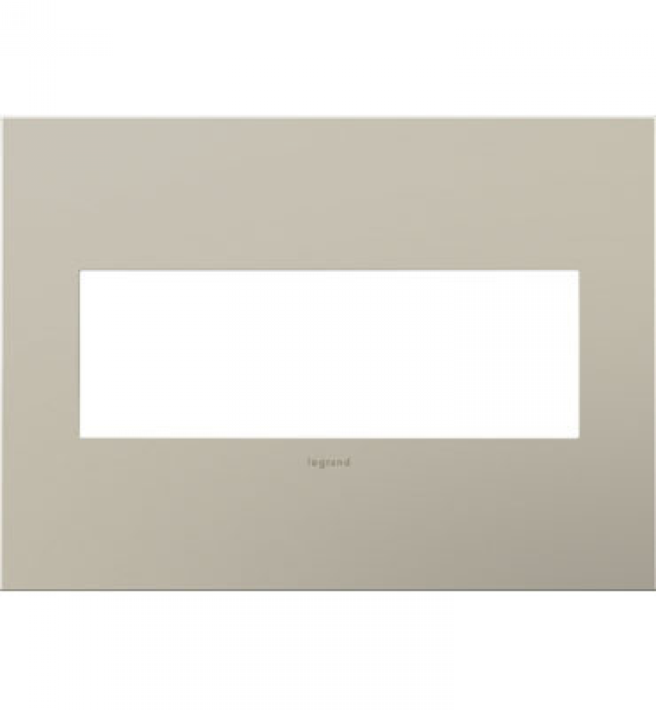 Satin Nickel, 3-Gang Wall Plate