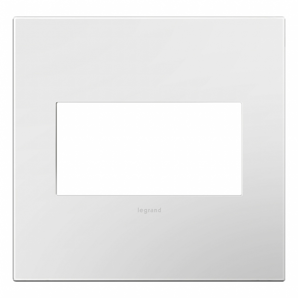 STANDARD FPC WP, POWDER WHITE WALL PLATE, POWDER WHITE (10 pack)