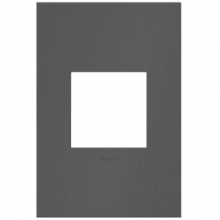 Legrand Canada AWC1G2BBN4 - Brushed Black Nickel, 1-Gang  Wall Plate