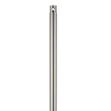 Generation Lighting DRT18BS - 18" Threaded Downrod - Brushed Steel