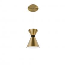 WAC Canada PD-57108-40-BK/AB - Pin Up Pendant Light