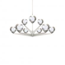 Modern Forms Canada PD-82027-SN - Double Bubble Chandelier Light