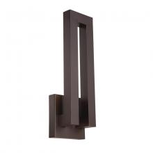 Modern Forms Canada WS-W1718-BZ - Forq Outdoor Wall Sconce Light