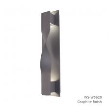 Modern Forms Canada WS-W5620-GH - Twist Outdoor Wall Sconce Light
