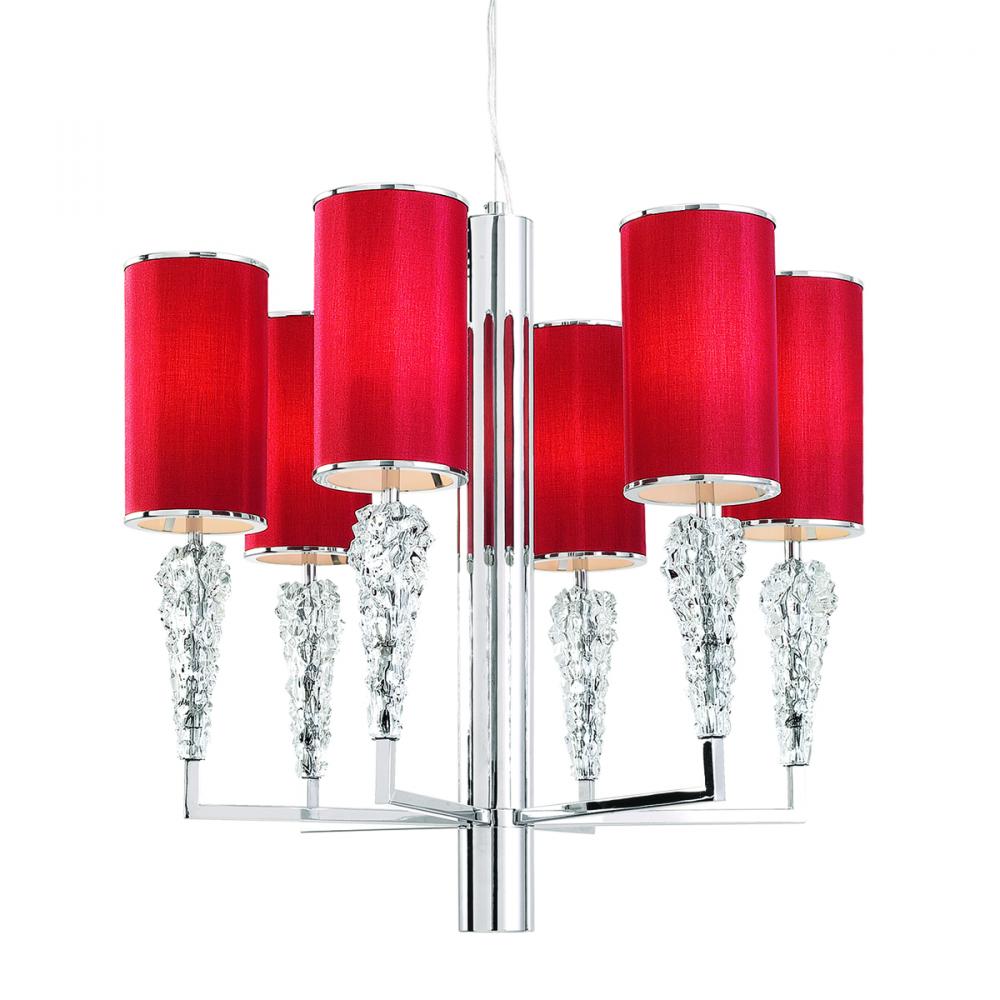 Luxuria, 6+1LT Chand, Chrome/red