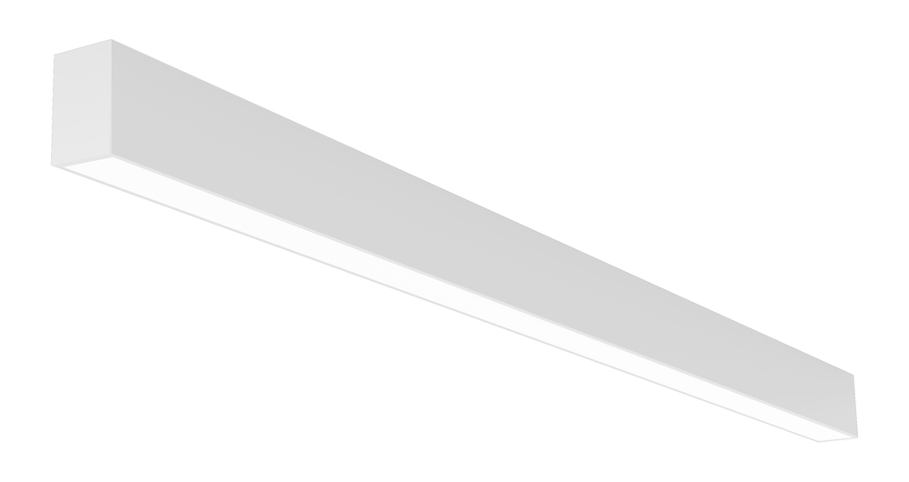 8' LED Linear Surface Mount, 2"Wide, 3000K, White