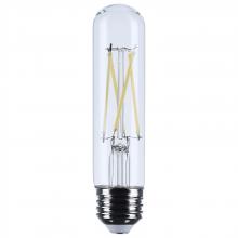 Satco Products Inc. S12526 - 8 Watt T10 LED; Medium Base; Clear; 4000K CCT; 120 Volt