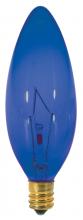 Satco Products Inc. S3218 - 25W CAND TORP BLUE