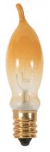 Satco Products Inc. S3243 - 7 1/2W CAND TT YELLOW