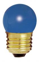 Satco Products Inc. S3608 - 7 1/2W S11 STD BLUE