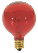 Satco Products Inc. S3833 - 10W G12 1/2 CAND TR RED