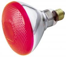 Satco Products Inc. S4424 - 100W BR-38 RED 120V.