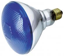 Satco Products Inc. S4428 - 100W BR-38 BLUE 120V.