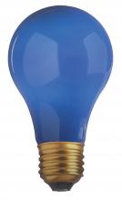 Satco Products Inc. S4981 - 40W A19 CERAMIC BLUE 130V