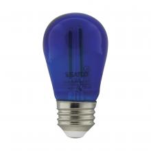 Satco Products Inc. S8023 - 1W/LED/S14/BLUE/120V/ND/4PK