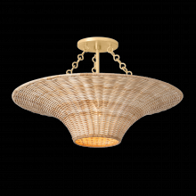 Troy C2425-VGL - Ketan Semi Flush