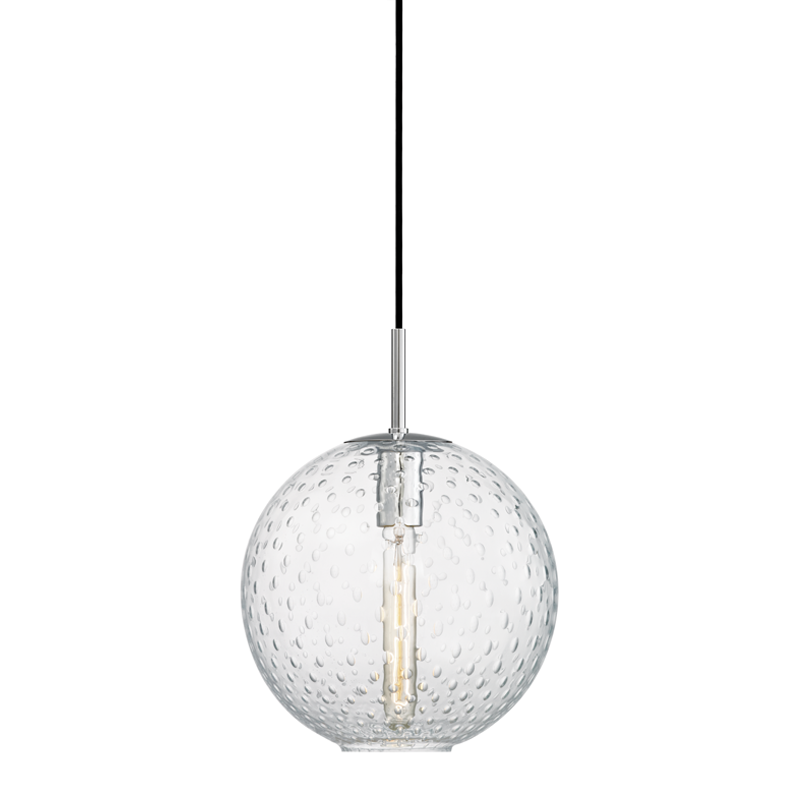 1 LIGHT PENDANT-CLEAR GLASS