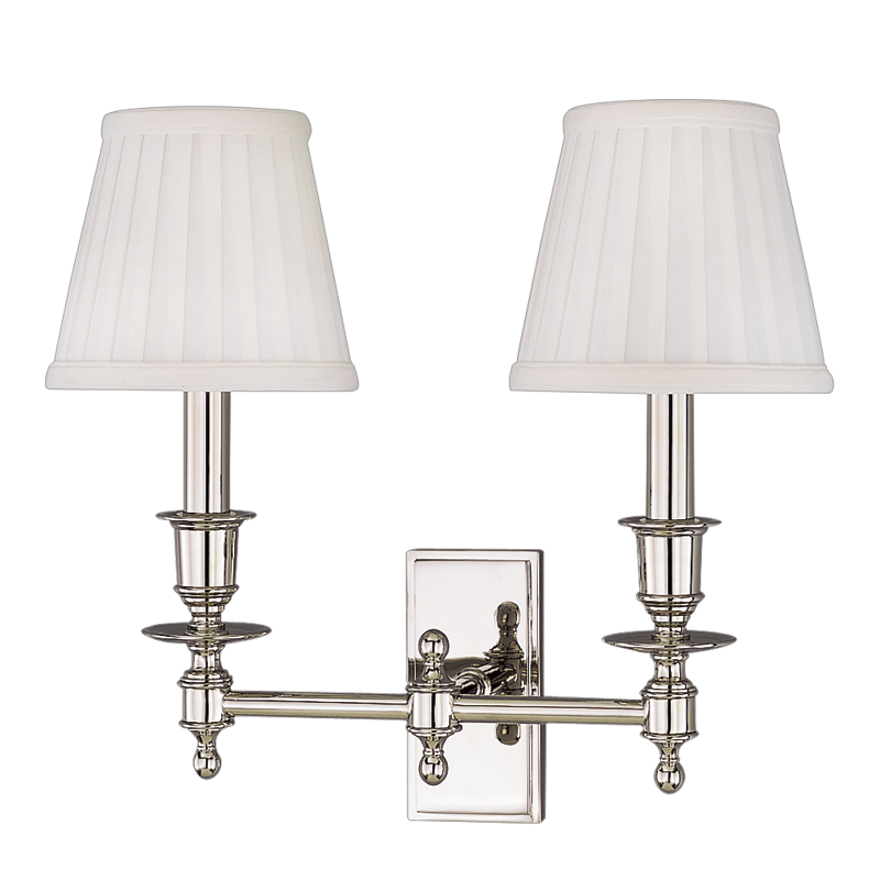 2 LIGHT WALL SCONCE