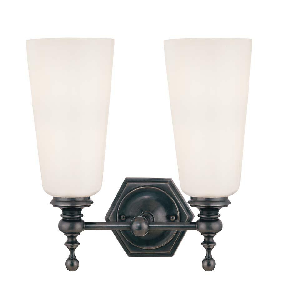 2 LIGHT WALL SCONCE