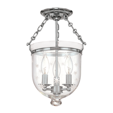 Hudson Valley 251-PN-C3 - 3 LIGHT SEMI FLUSH