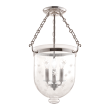 Hudson Valley 253-PN-C3 - 3 LIGHT SEMI FLUSH