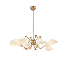 Hudson Valley 5308-AGB - 8 LIGHT CHANDELIER