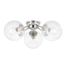 Hudson Valley 8025-PN - Abbott Semi Flush