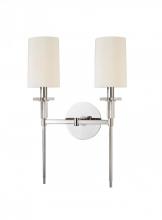 Hudson Valley 8512-PN - Amherst Wall Sconce
