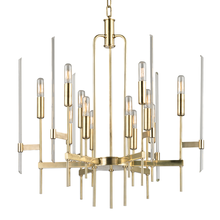 Hudson Valley 9912-AGB - 12 LIGHT CHANDELIER