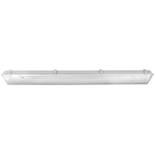 Canarm LP848220-DB5K - LED Vapor Fixture, PC body and PC Diffuser With Stainless Steel Clips, 40W LED (Integrated)