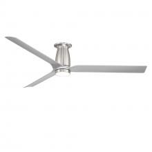 Modern Forms Canada - Fans Only FH-W2502-52L-BN/SL - Smooth Flush Mount Ceiling Fan
