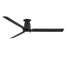 Modern Forms Canada - Fans Only FH-W2502-52L-MB - Smooth Flush Mount Ceiling Fan