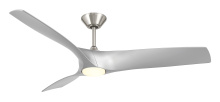 Modern Forms Canada - Fans Only FR-W2006-62L-BN/SL - Zephyr Downrod ceiling fan