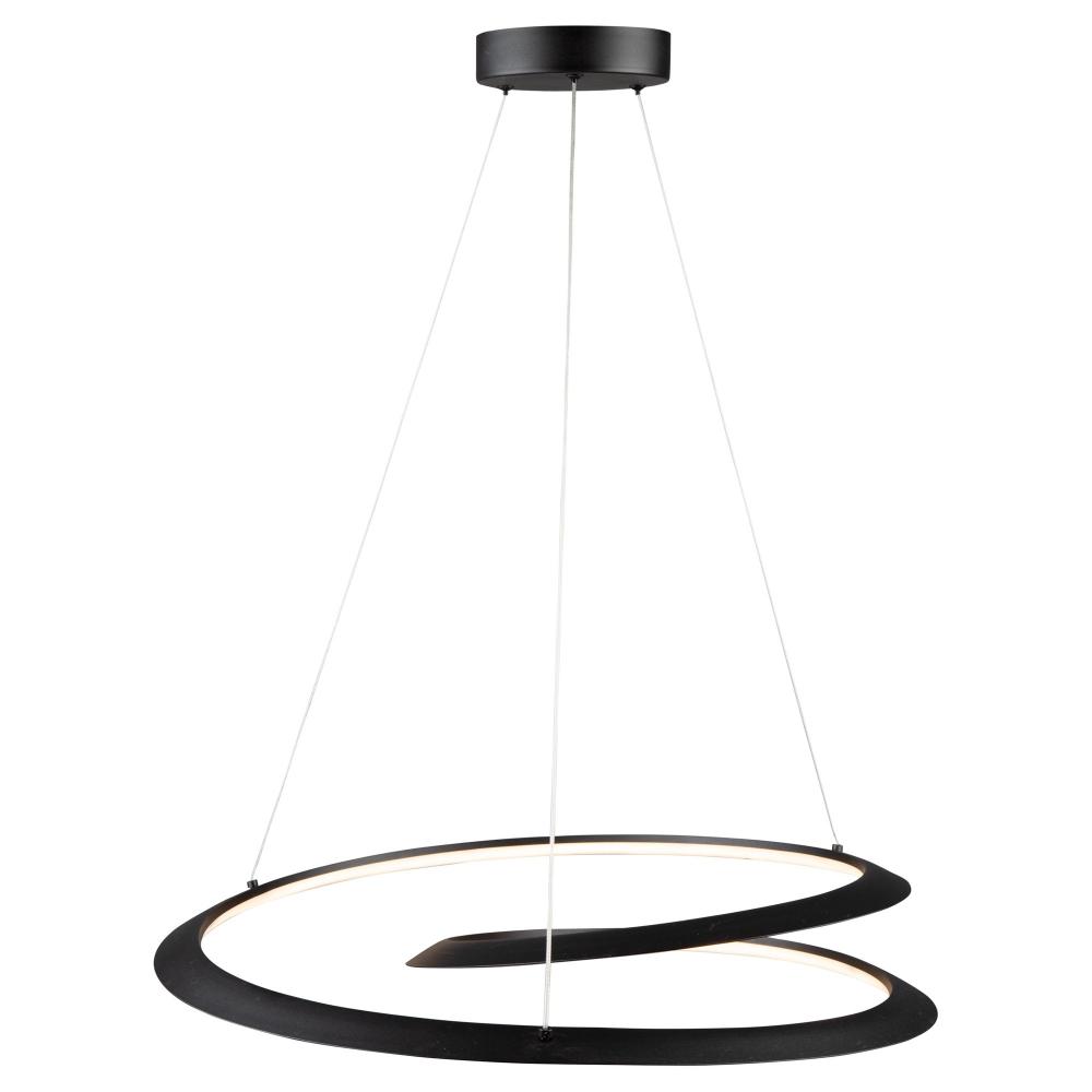 Ara 30W LED Pendant Black