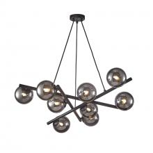 Artcraft AC11979SM - Modena-9-Light Chandelier-Black