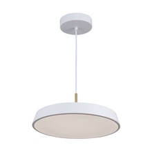 Artcraft AC6900WH - Lexi Collection 1-Light 12" Pendant White